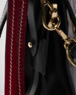 Prada Soft Sound Small Leather Shoulder Bag With Charms - Image 3